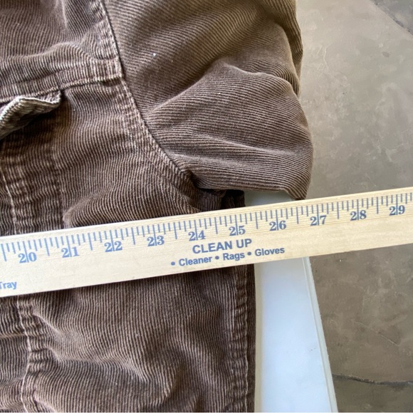 Levi’s 70520 brown corduroy faux Sherpa lined trucker jacket Large - Picture 4 of 11